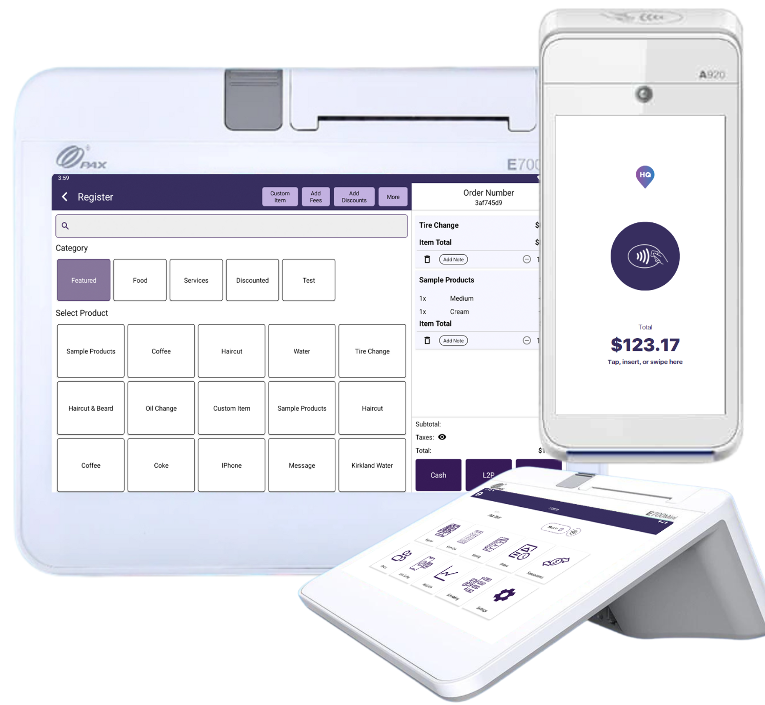 PAX A920 | Sleek and Portable Payment Terminal for On-the-Go